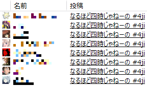 なるほど四時じゃねーの