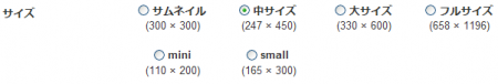 Additional image sizes